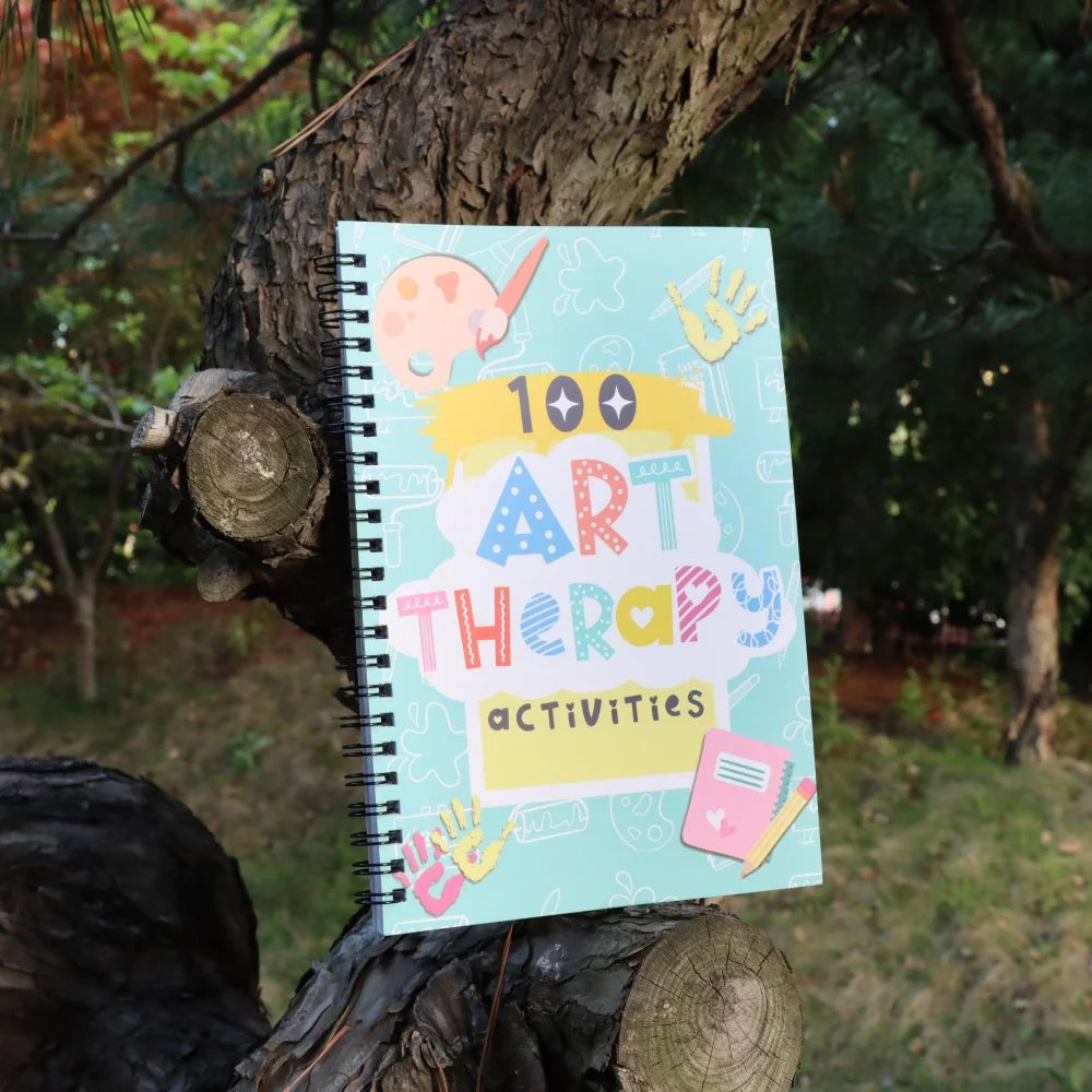 100 Art Relaxation Worksheets, Creative Activities for Teens for Emotional Awareness, Relaxation and Self-Acceptance