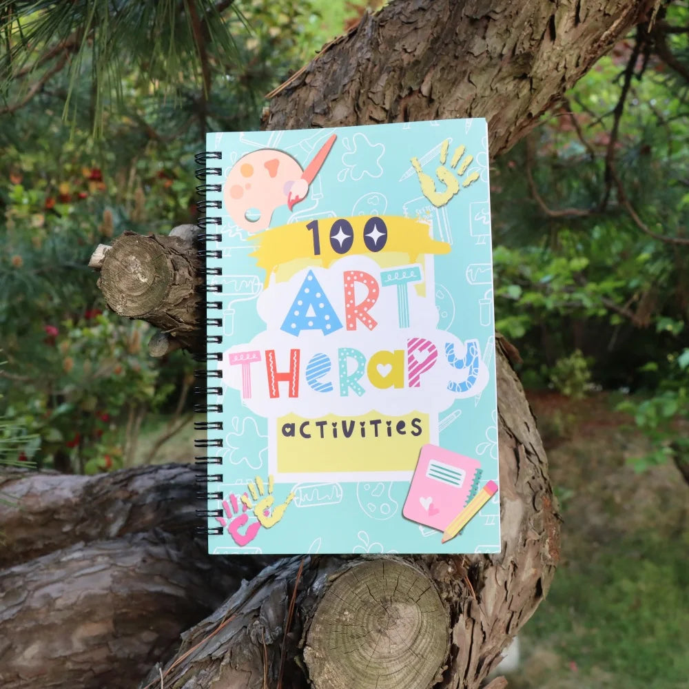 100 Art Relaxation Worksheets, Creative Activities for Teens for Emotional Awareness, Relaxation and Self-Acceptance