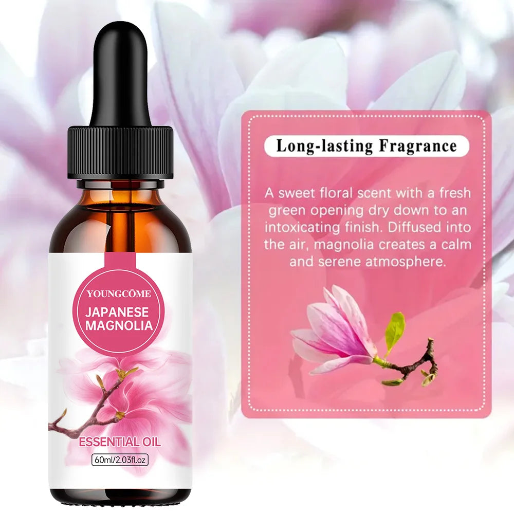 Japanese Magnolia Essential Oil care essential oil nourishes scalp, skincare, armor, neem oil massage oil nourishes the skin hai