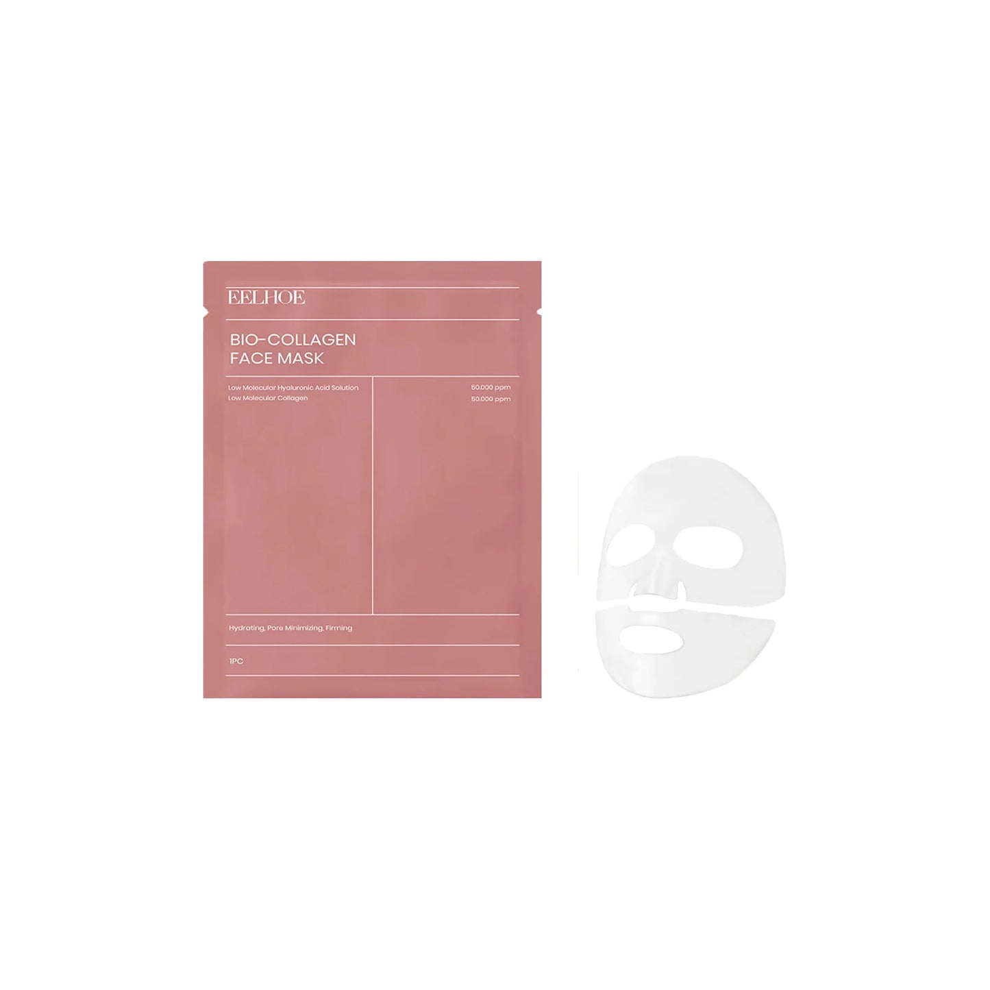 EELHOE Bio Collagen Real Deep Mask Shrink Pores Deep Hydrating Overnight Face Mask Moisturizing Refreshing Brightening Skin Care