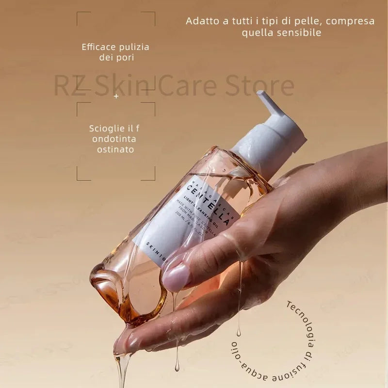 SKIN1004 Madagascar Centella Skincare Asiatica Whitening Cream Serum Cleansing Gel Foam Toner 4Pcs/Set Korean Skin Care Essence