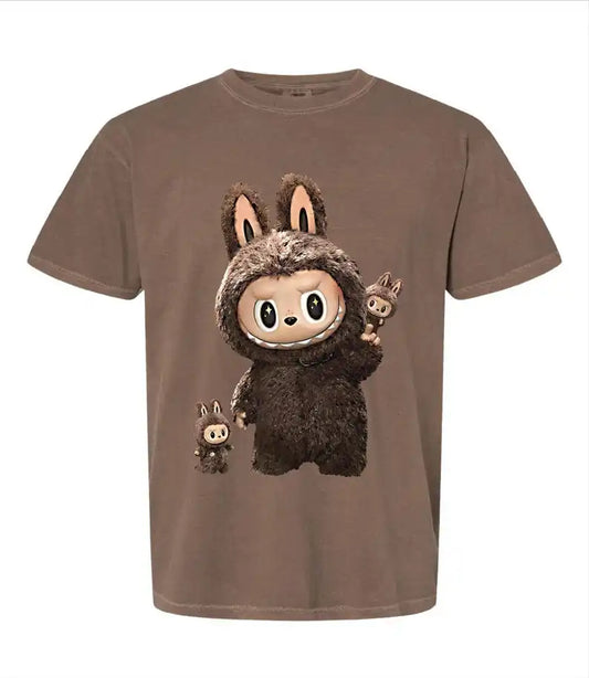LABUBU The Monsters labubu monster  pop-mart labubu Tee Trendy T-Shirt Cute Kawaii Korean