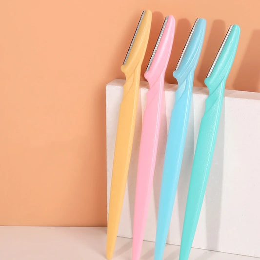 3pcs Eyebrow Trimmer Set Anti-scratch Safety Sharp Shaving Blade Eyebrow Trimmer Beauty Tool