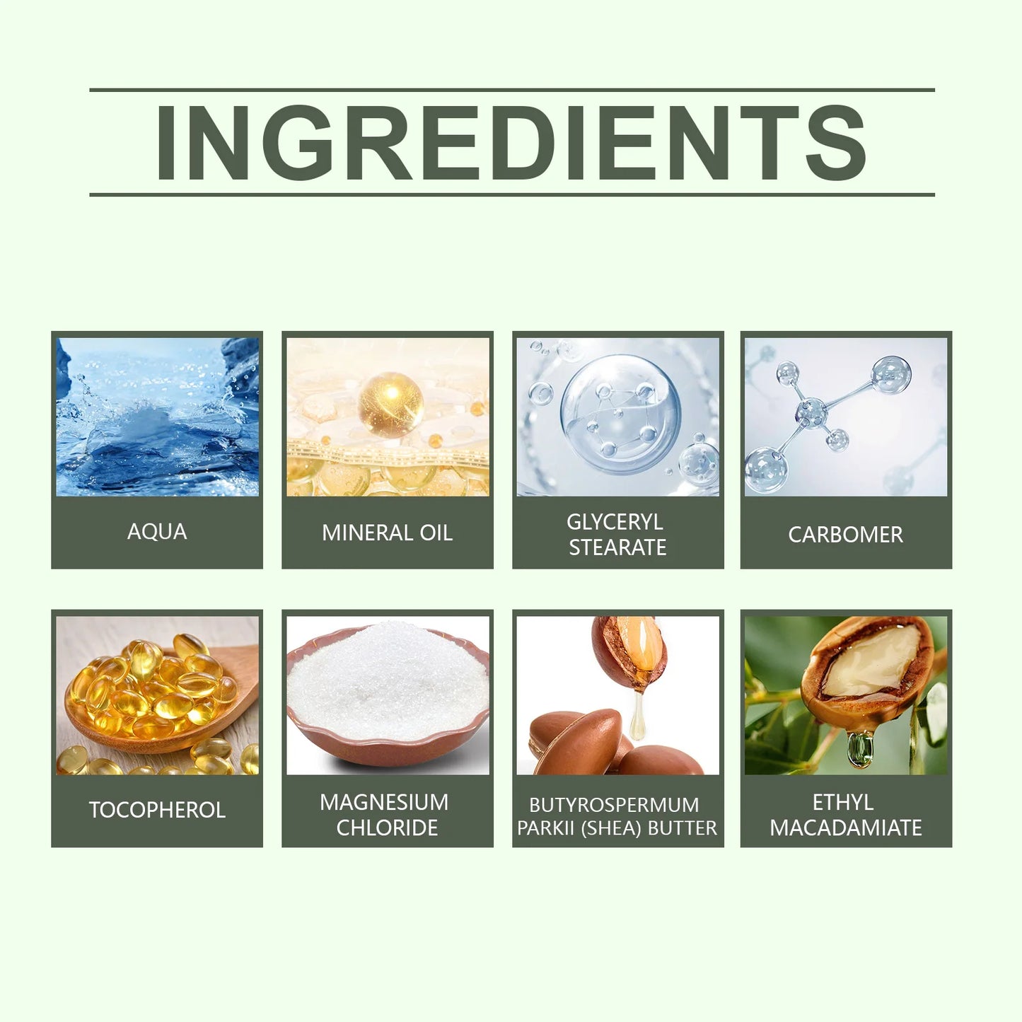 Shea Butter Body Lotion Moisturizing Magnesium Body Butter Nourishing Skin Soft Smooth Soothes Muscles Body Skincare Cream