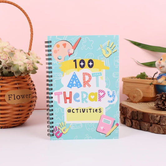 100 Art Relaxation Worksheets, Creative Activities for Teens for Emotional Awareness, Relaxation and Self-Acceptance