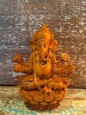 Ganesha bruin 10cm