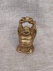 Happy Boeddha brons