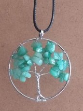 Ketting Tree of Life jade