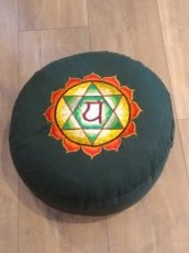 Meditatiekussen 4e Chakra groen